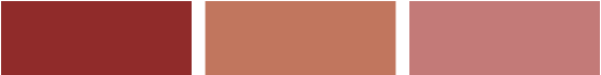 red brown earthtones color swatch